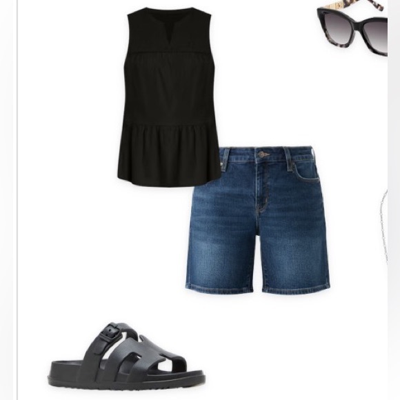 Madden Girl Slip On Sandals Black Eva Laguna. - Picture 9 of 9